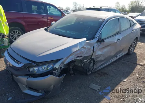 2018 Honda Civic Ex z USA, uszkodzony, nr VIN 2HGFC2F73JH549076